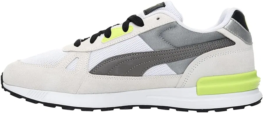 Кроссовки PUMA Graviton Pro унисекс, Puma White Steel Gray Quarry Limepunch — фото 2