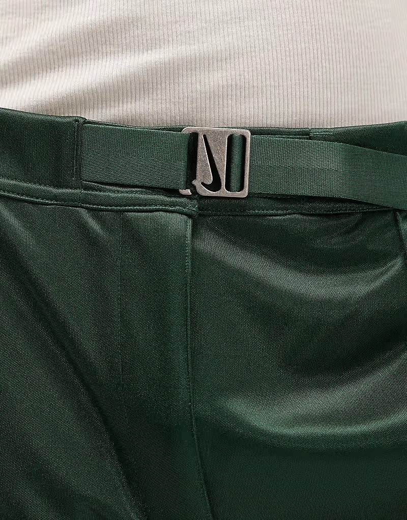 Прямые брюки Nike с поясом, темно-зеленый — фото 3