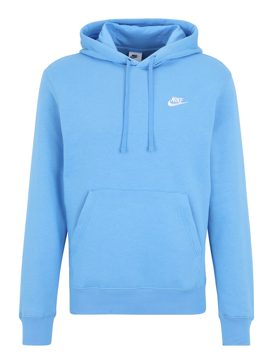 

Толстовка с капюшоном Nike Sportswear Regular fit Sweatshirt Club Fleece, лазурный