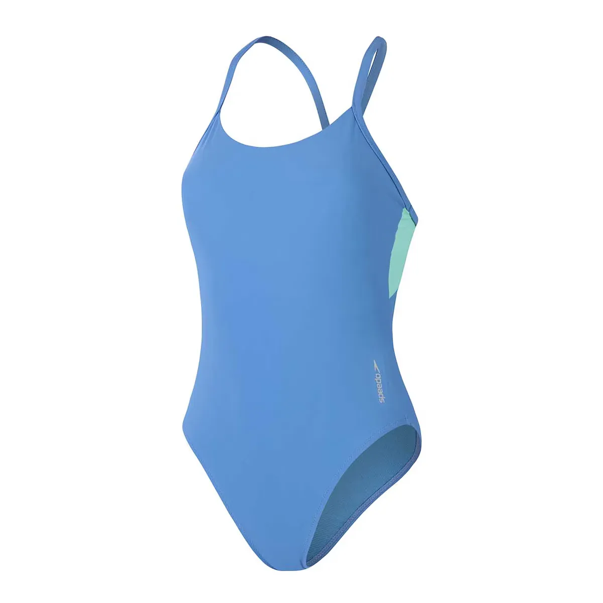 

Женский цельный купальник Speedo со спинкой-борцовкой, синий