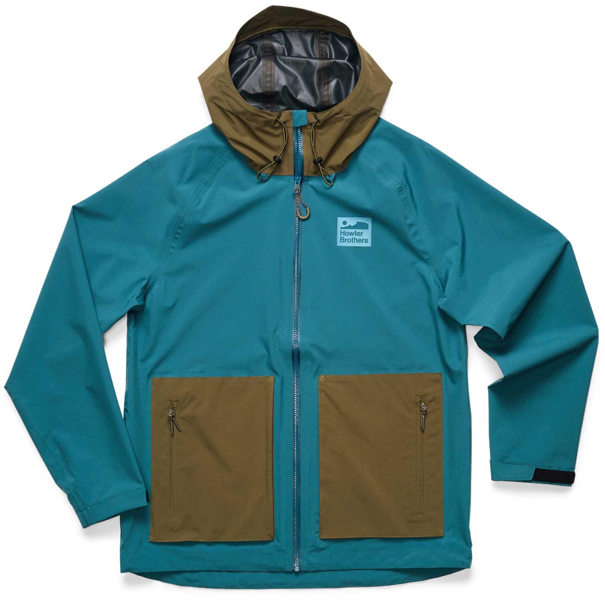 

Мужская дождевая куртка Storm Splitter Howler Brothers, Dark Teal/Dark Olive
