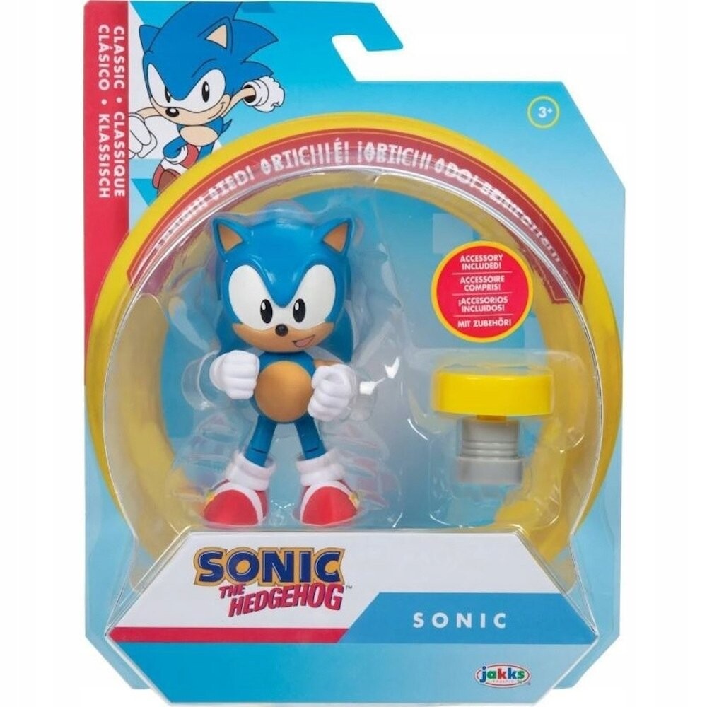 

Sonic The Hedgehog Classic Sonic 10 см + прыжок Jakks Pacific