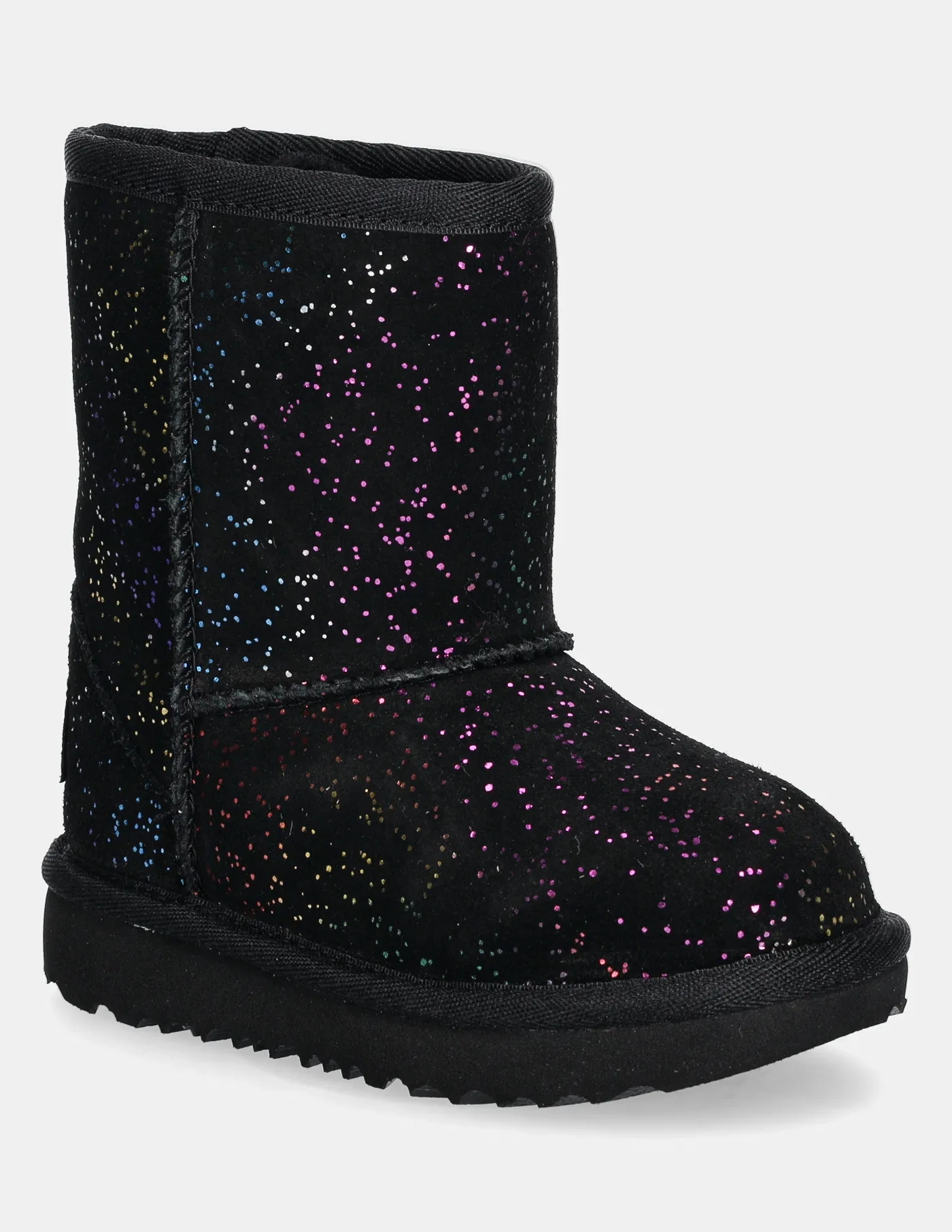 

Детские зимние сапоги UGG CLASSIC II SHIMMER SKY, черный