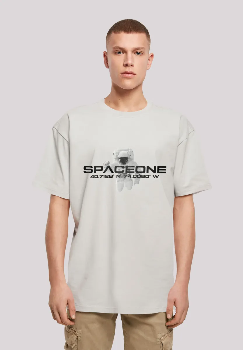 

F4NT4STIC Футболка "PHIBER SpaceOne Astronaut", принт, цвет Lightasphalt