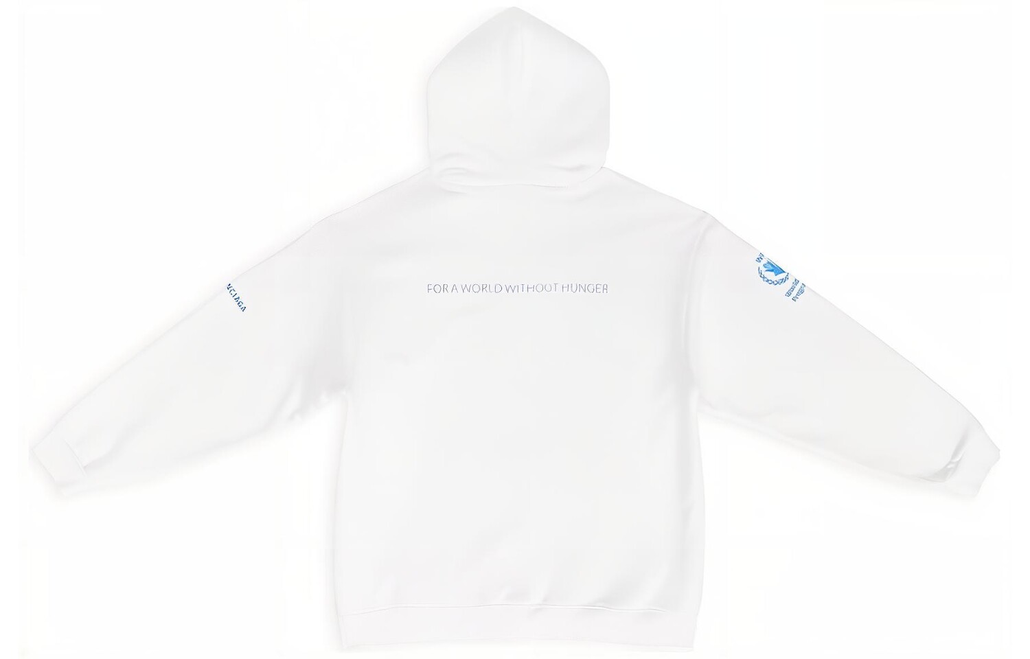X WFP Толстовка мужская белая Balenciaga, белый — фото 2