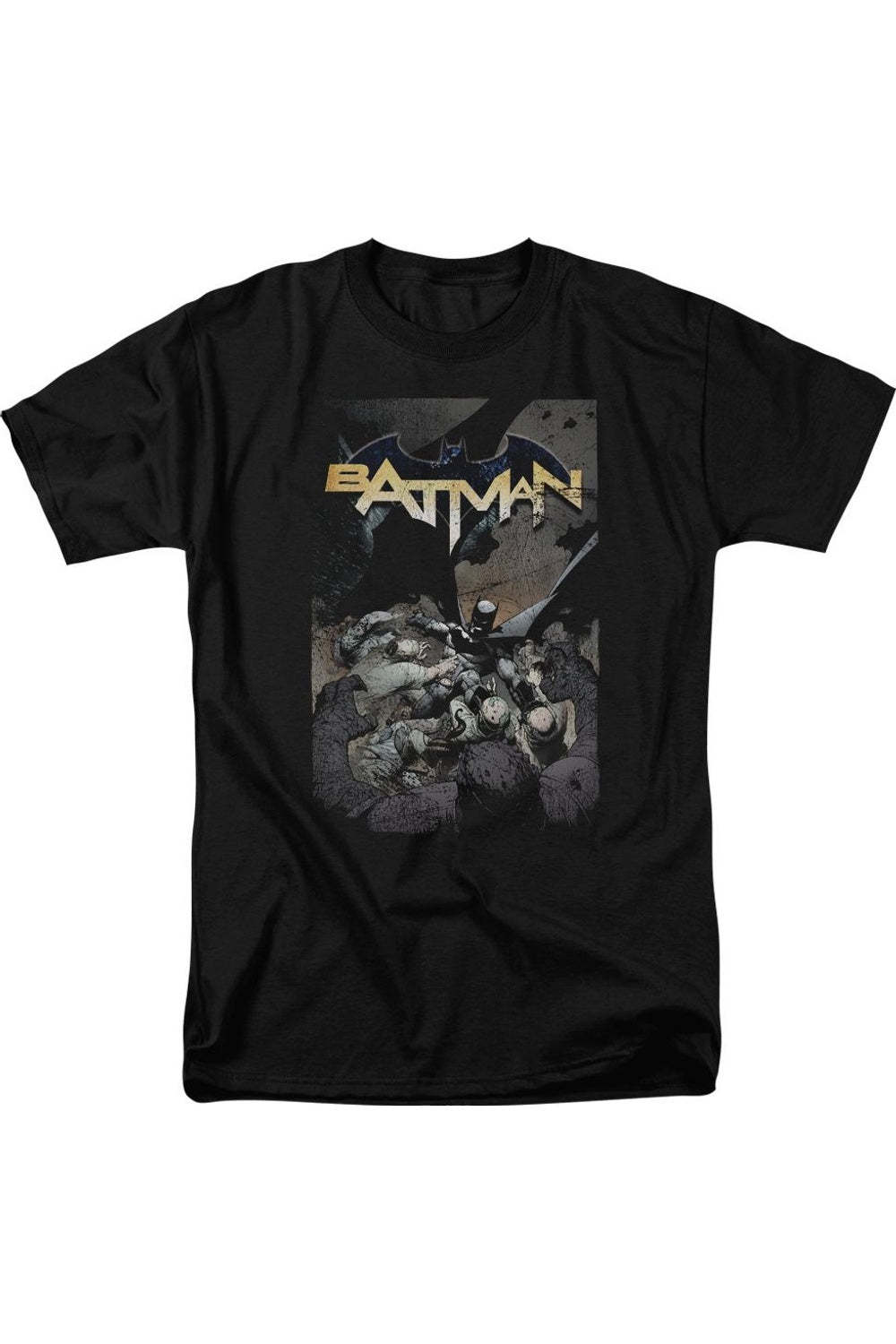 

Футболка Batman One с коротким рукавом для взрослых Gildan, черный