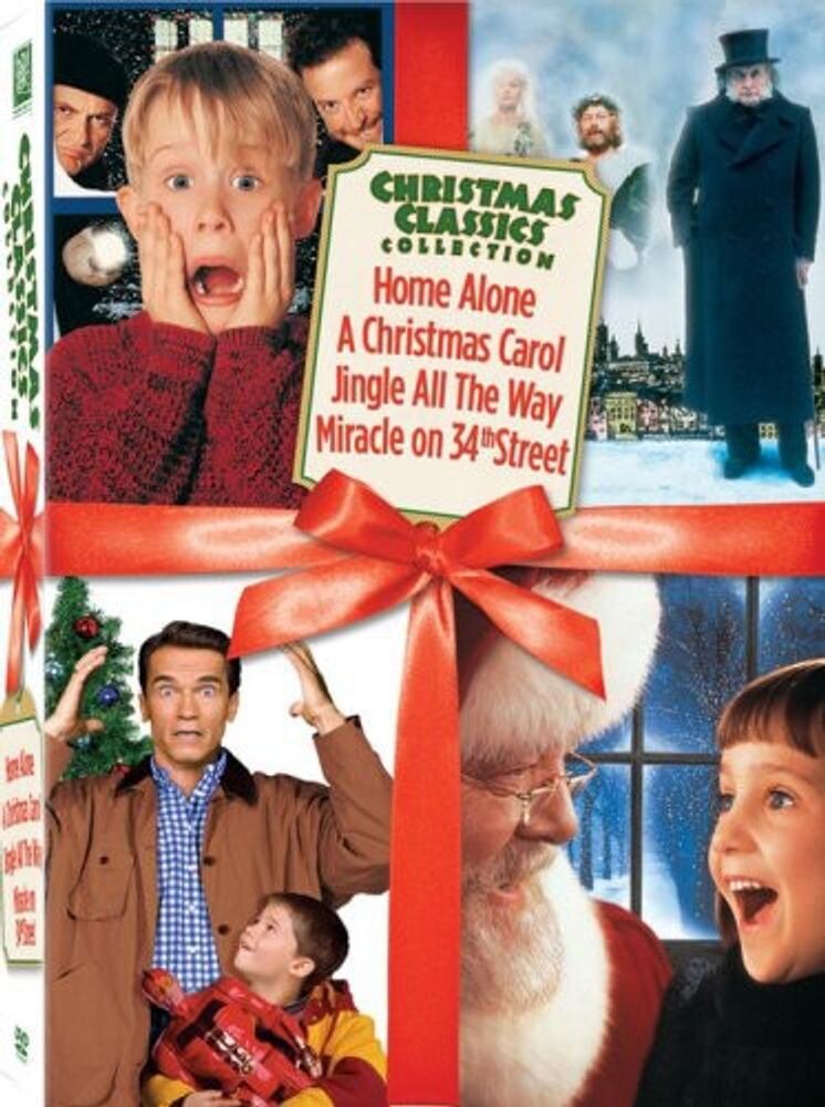 

Диск DVD Christmas Classics Collection (Home Alone / Miracle / Jingle / Carol)