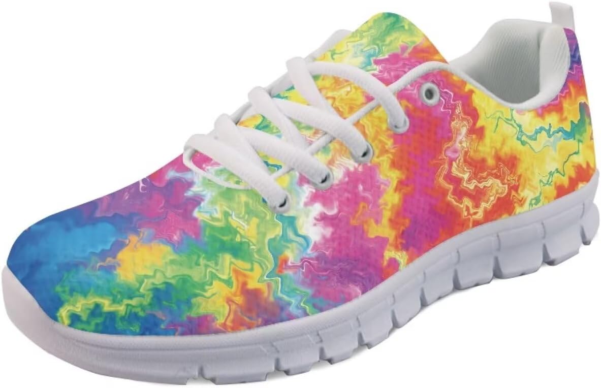 

Кастомные теннисные кроссовки Wanyint для мужчин и женщин, для бега и путешествий, Abstract Tie-dye