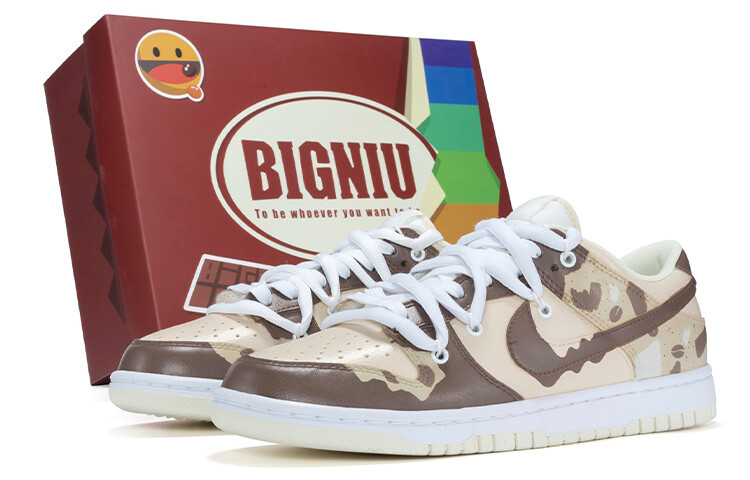 

Кроссовки Nike Dunk Skateboard Shoes Men Low-Top Brown, Коричневый, Кроссовки Nike Dunk Skateboard Shoes Men Low-Top Brown