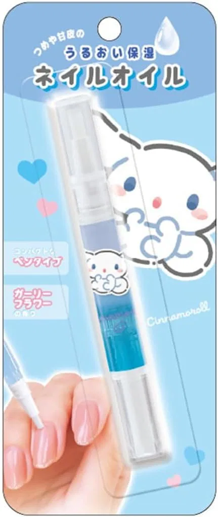Масло для ногтей Cracks Sanrio Characters Cinnamorol (Girly Flower Scent), 4.9 x 0.5 дюймов Crux