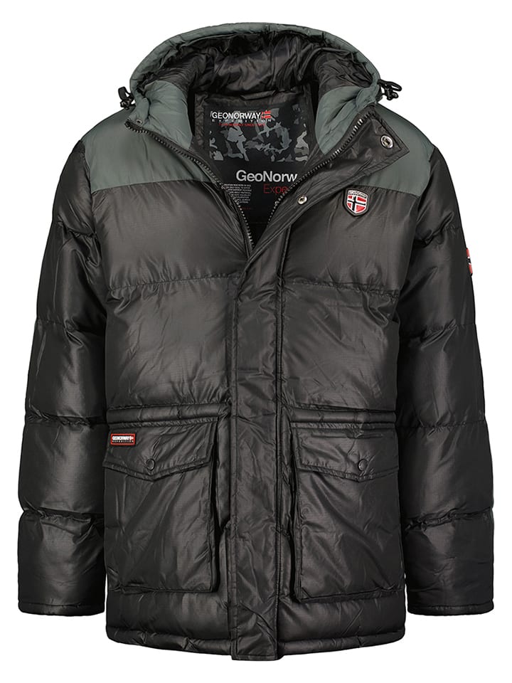 

Зимняя куртка Geographical Norway Winterjacke Cisar, цвет Schwarz/Grau