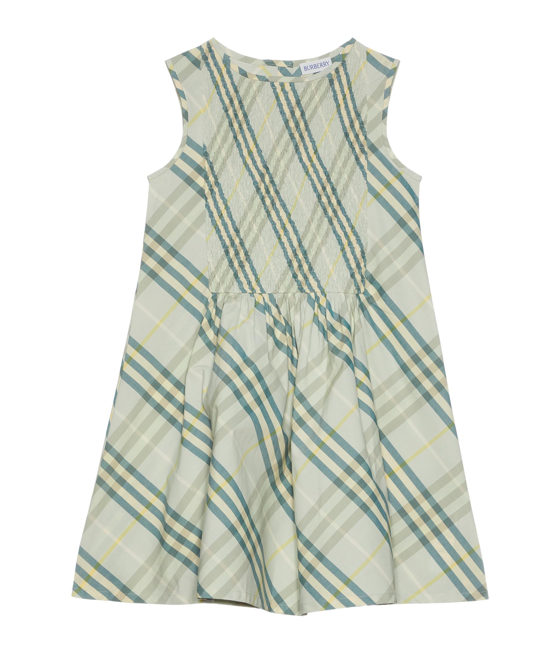 

Платье Burberry Kids Yvette Check Dress, цвет Breeze IP Check