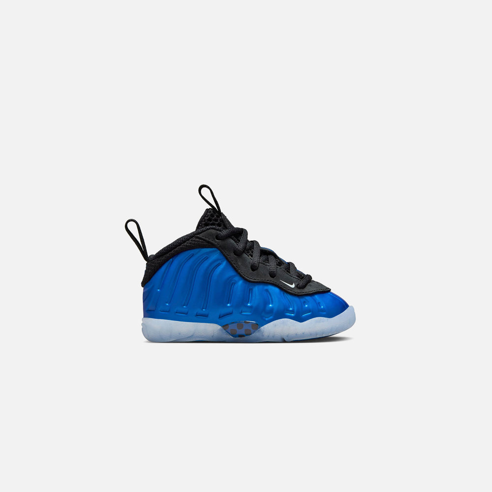 

Кроссовки Nike TD Air Foamposite One, цвет Blue/White/Black/Clear