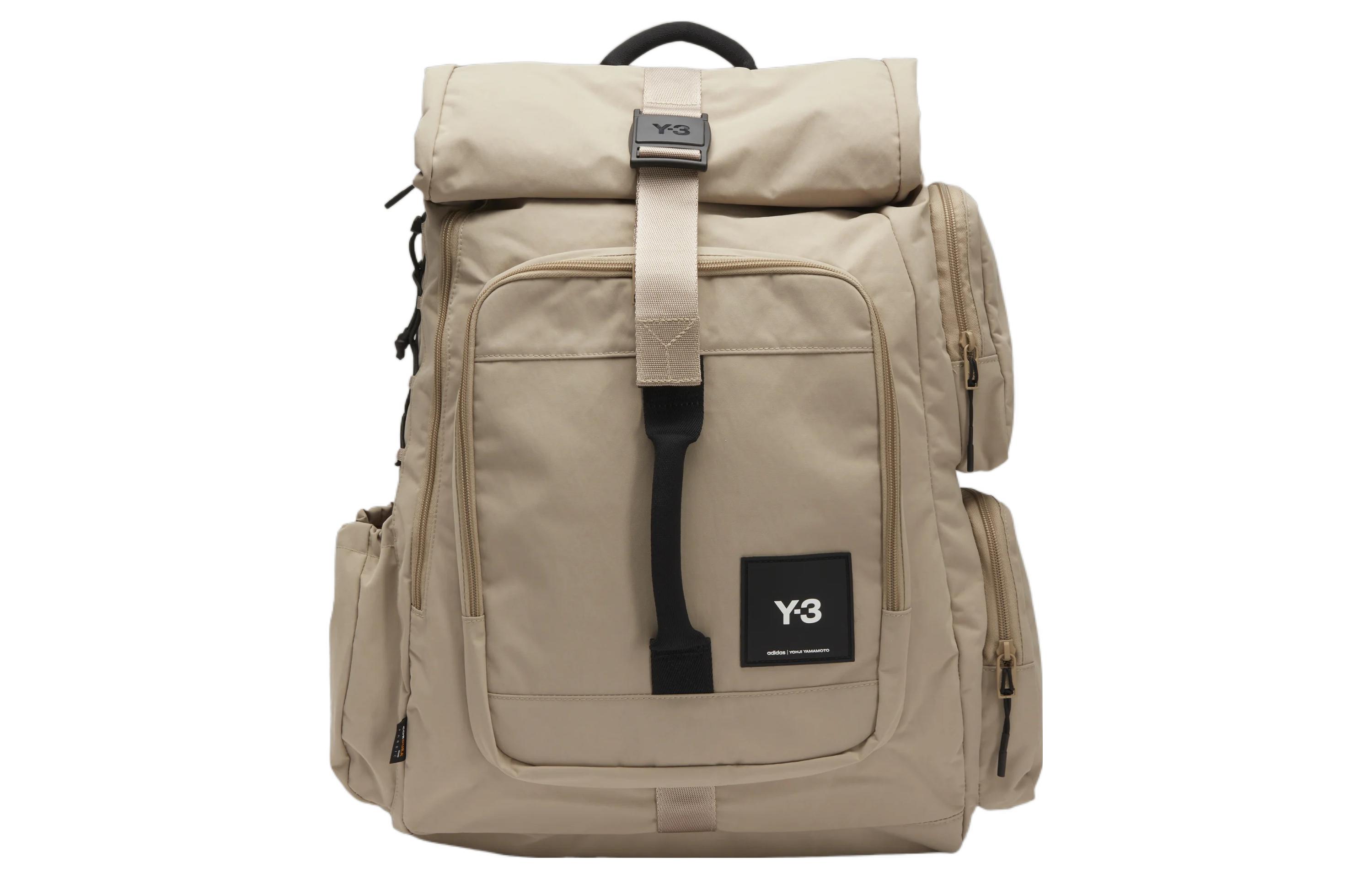 

Y-3 Женский рюкзак из нейлона твил обычный светло-коричневый