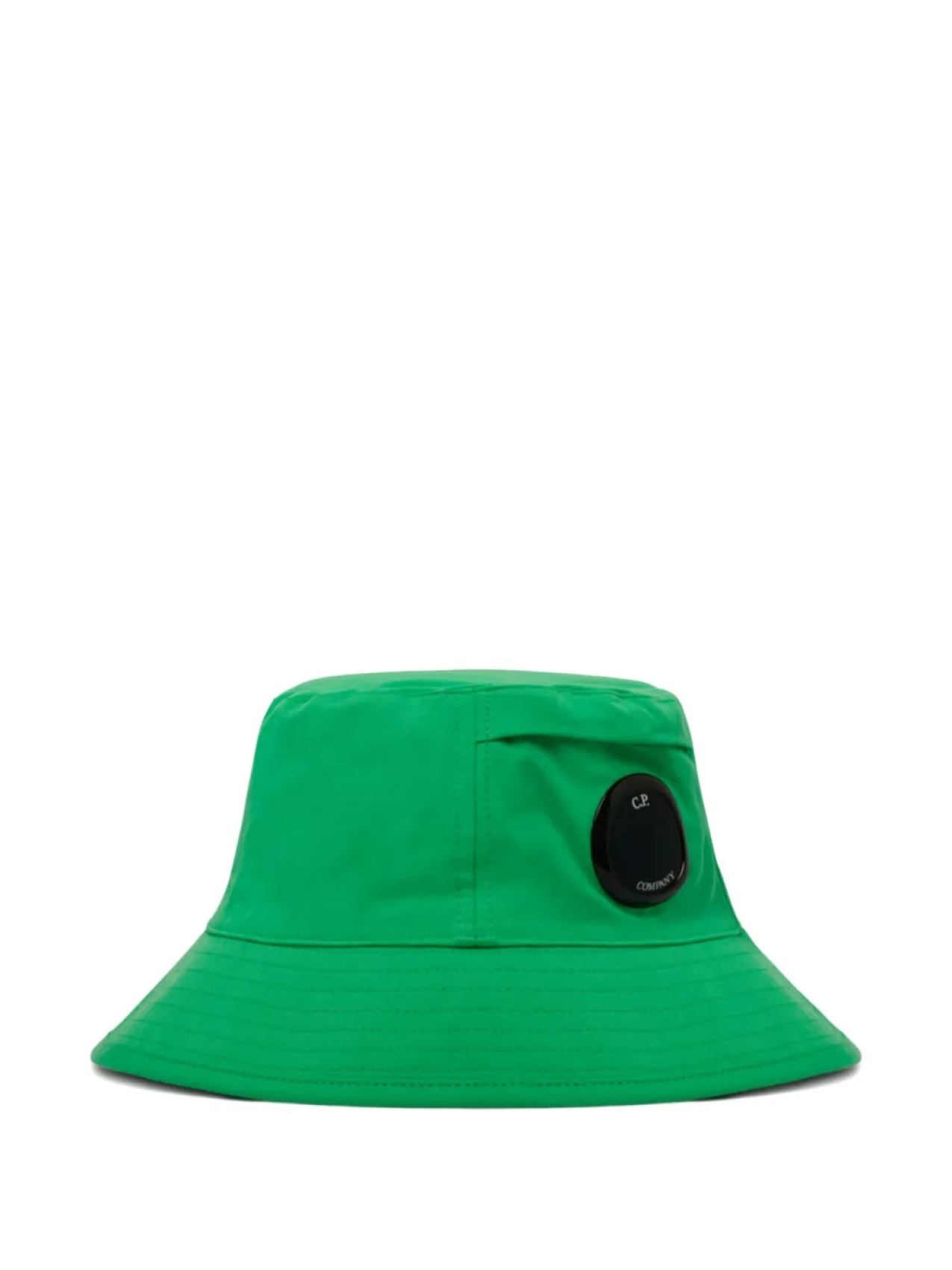 

C.P. Company Kids панама с декором Lens, зеленый