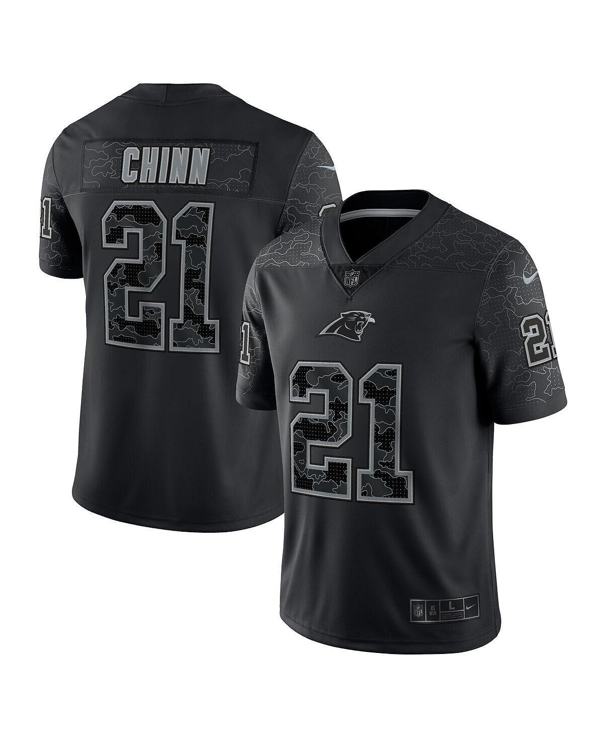 

Мужское джерси Jeremy Chinn Black Carolina Panthers RFLCTV Limited Nike