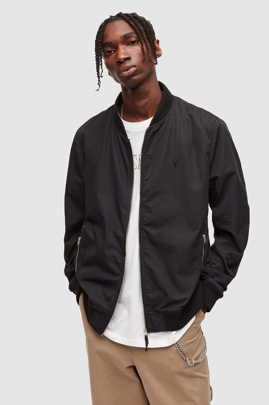 

Куртка-бомбер BASSETT BOMBER AllSaints, черный