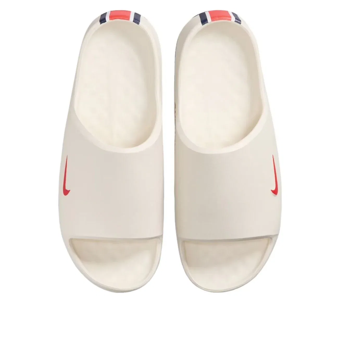 Шлепанцы Nike Calm Slides 'Auburn' IM3246-100, белый — фото 4