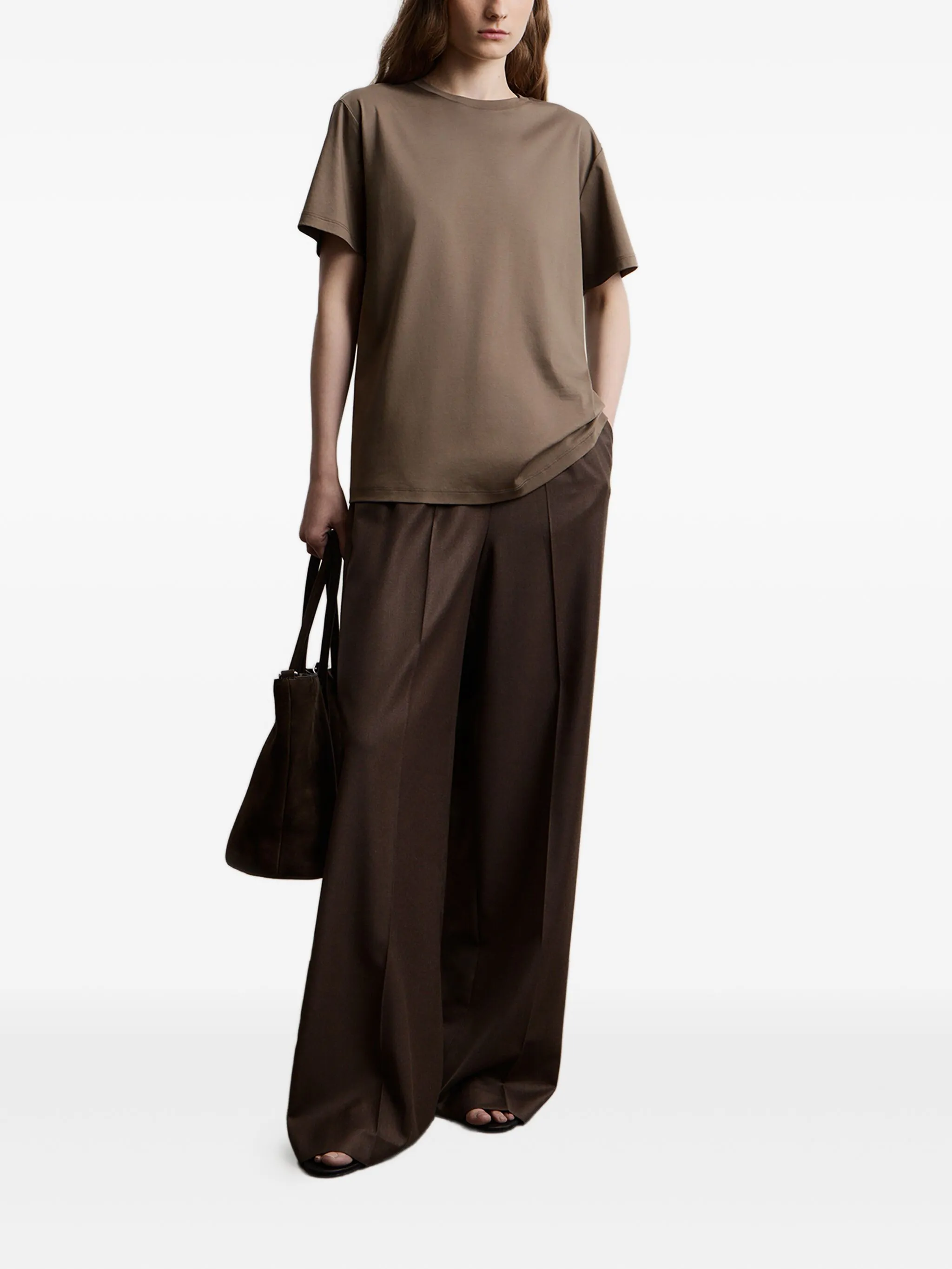 

Футболка с круглым вырезом 12 Storeez, коричневый