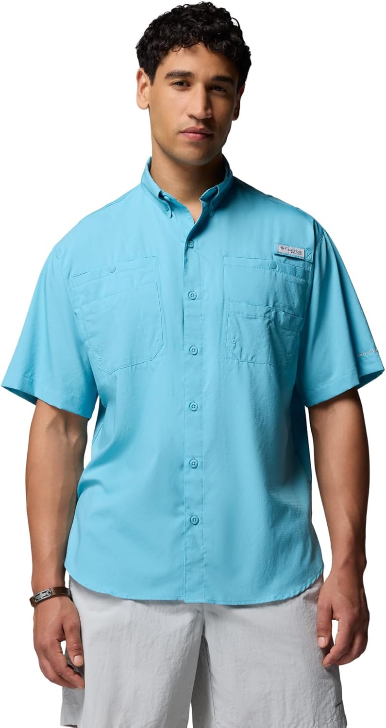 

Мужская рубашка Columbia Tamiami II с коротким рукавом, Vintage Blue