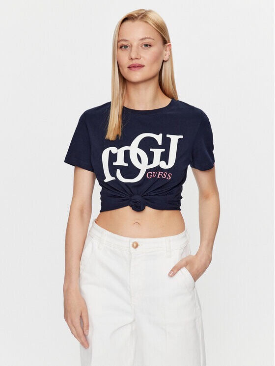 

Футболка стандартного кроя Guess, синий