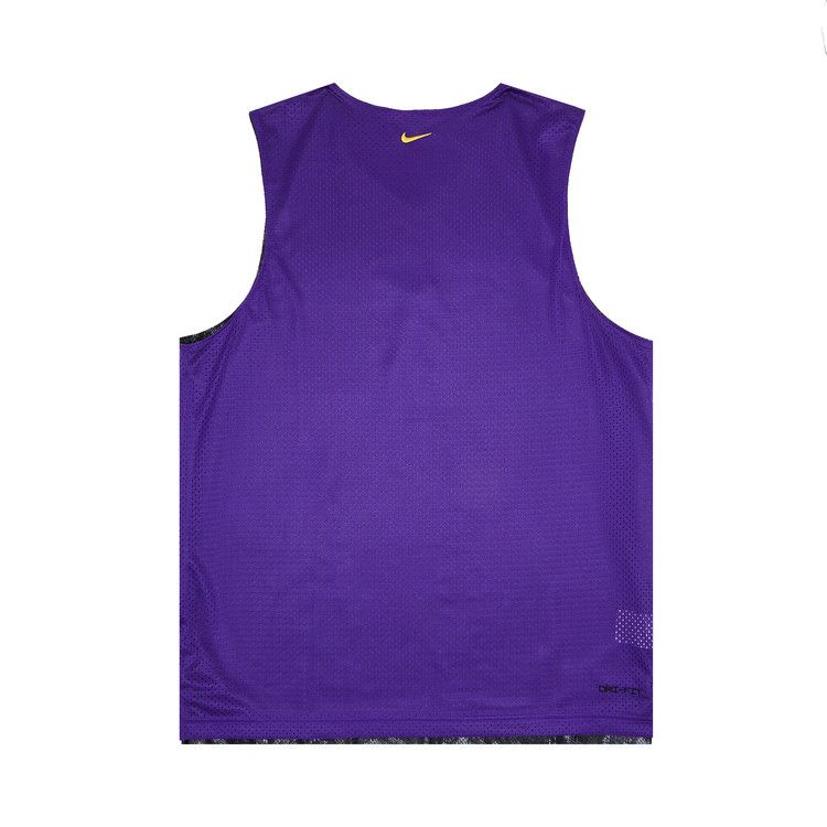 Джерси Nike Kobe Dri-FIT Standard Issue Reversible Basketball Jersey, Black/Field Purple/Amarillo — фото 2