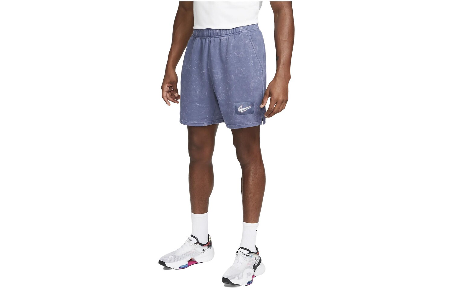 

Спортивные шорты мужские синие Nike, синий
