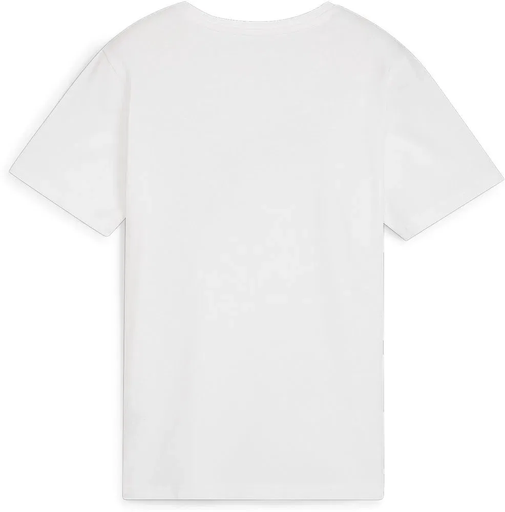 Футболка TeamRISE Logo Jersey Cotton, Puma, белый — фото 2