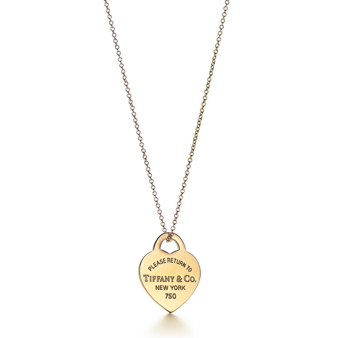 

Подвеска Tiffany & Co. Return to Tiffany Heart Tag, золото