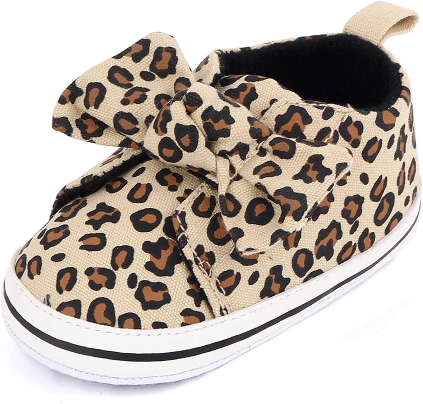 Детские кроссовки для девочек с нескользящей подошвой YTWM, Leopard — фото 3