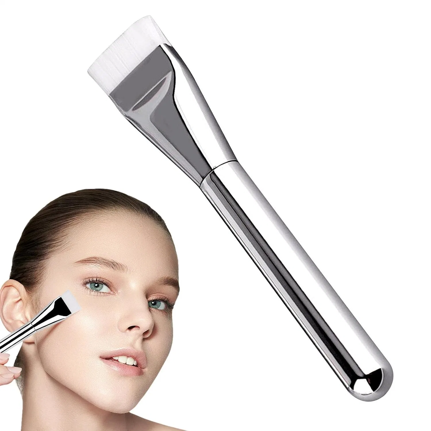 Кисть для макияжа, Flat Brush, Generisch, 14.3 см