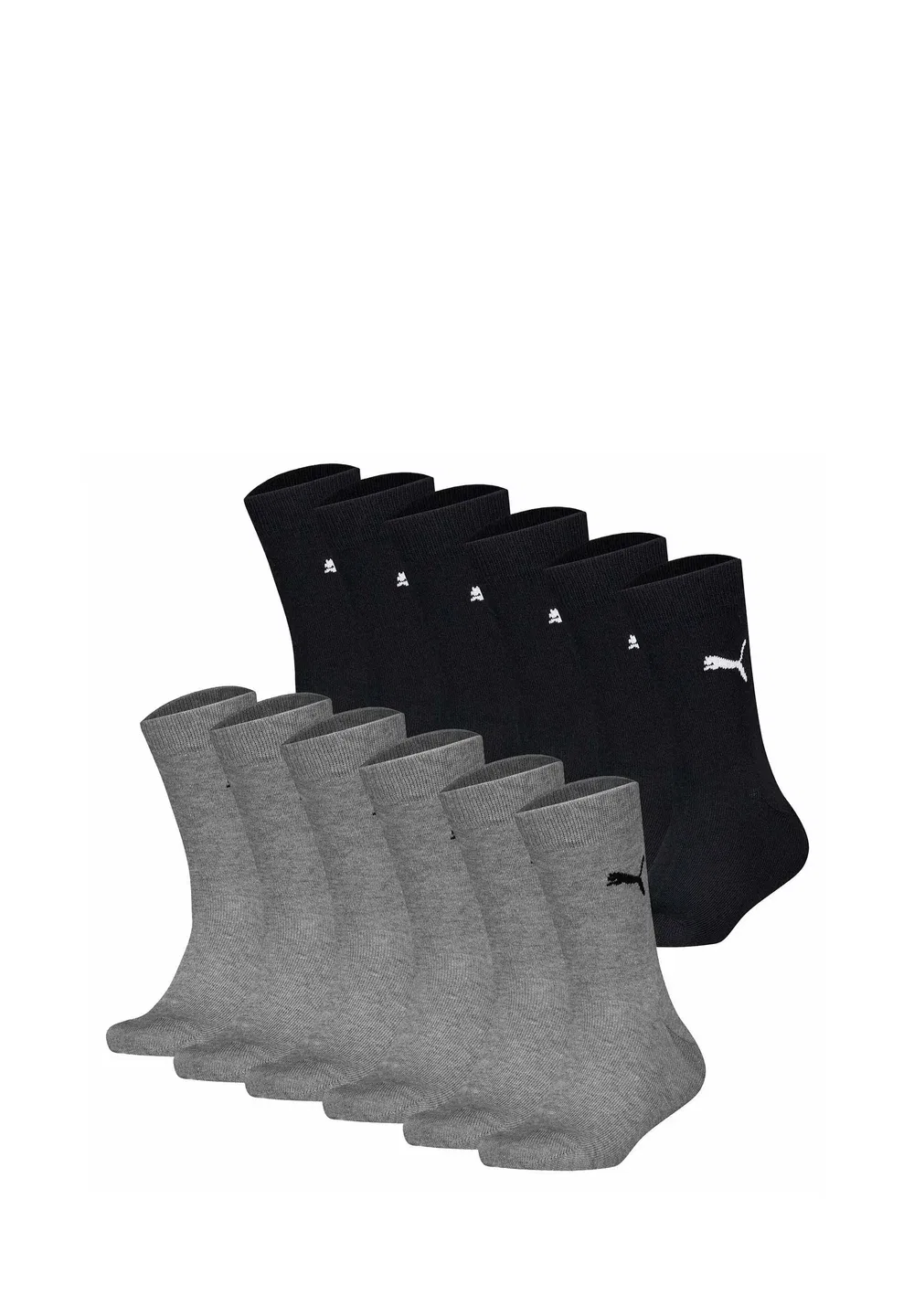Носки выше колена Puma, Schwarz Grau