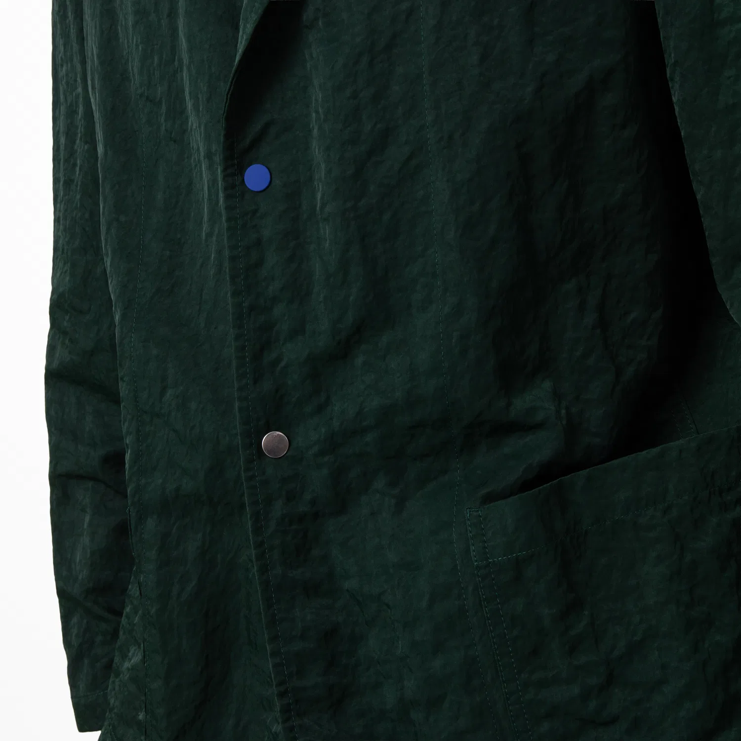 Пиджак из нейлона Nylon Tailored Blazer Jacket Burberry, Ivy — фото 3