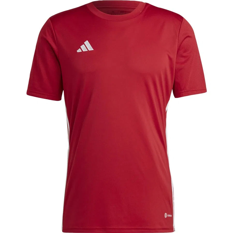 Мужская футболка с коротким рукавом adidas TABELA 23 JSY, Красно-белый — фото 3