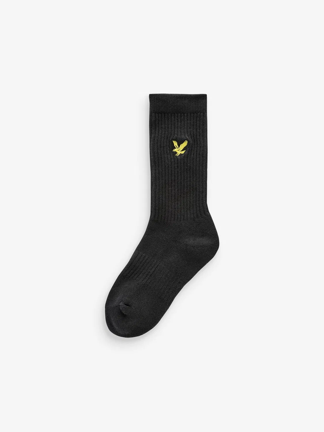 Носки спортивные Scout, 3 пары Lyle & Scott, черный — фото 4