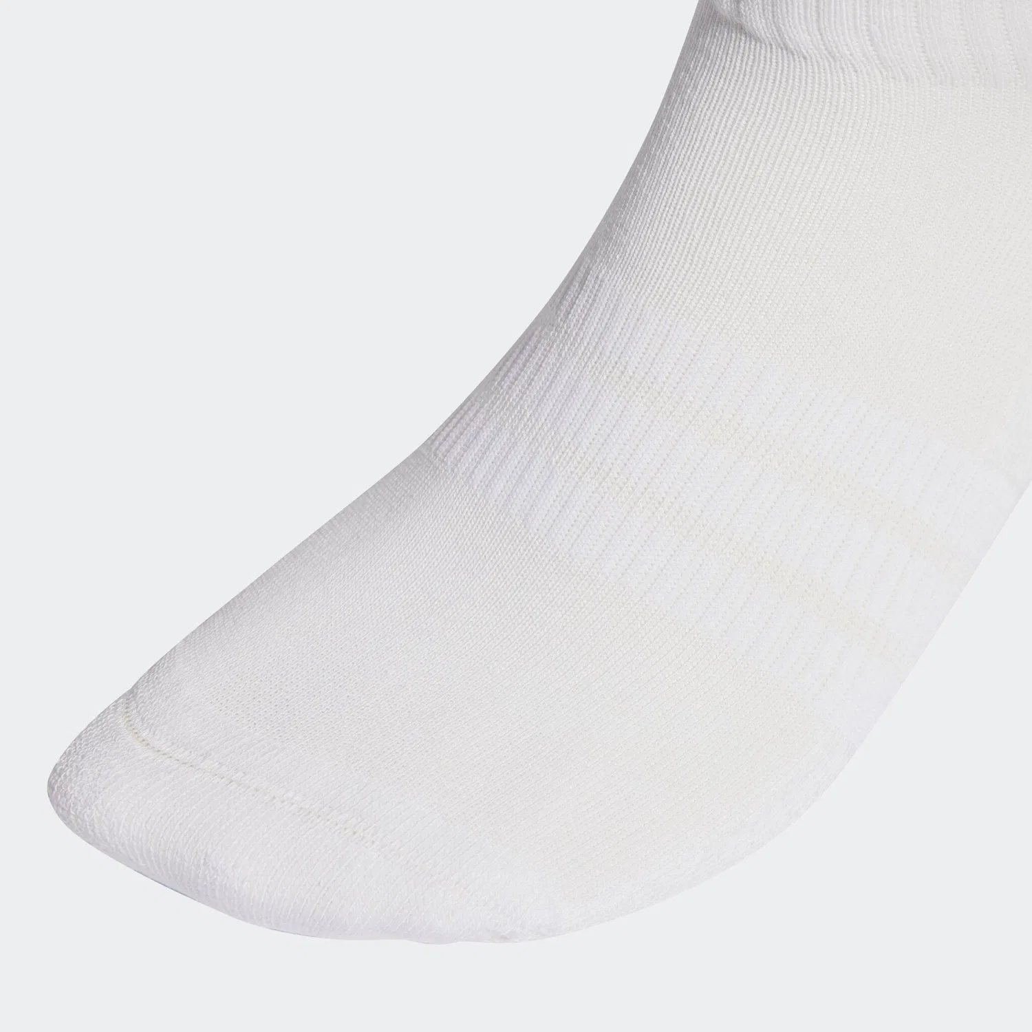 Женские спортивные носки с амортизацией Adidas Performance, White/White/Black — фото 3