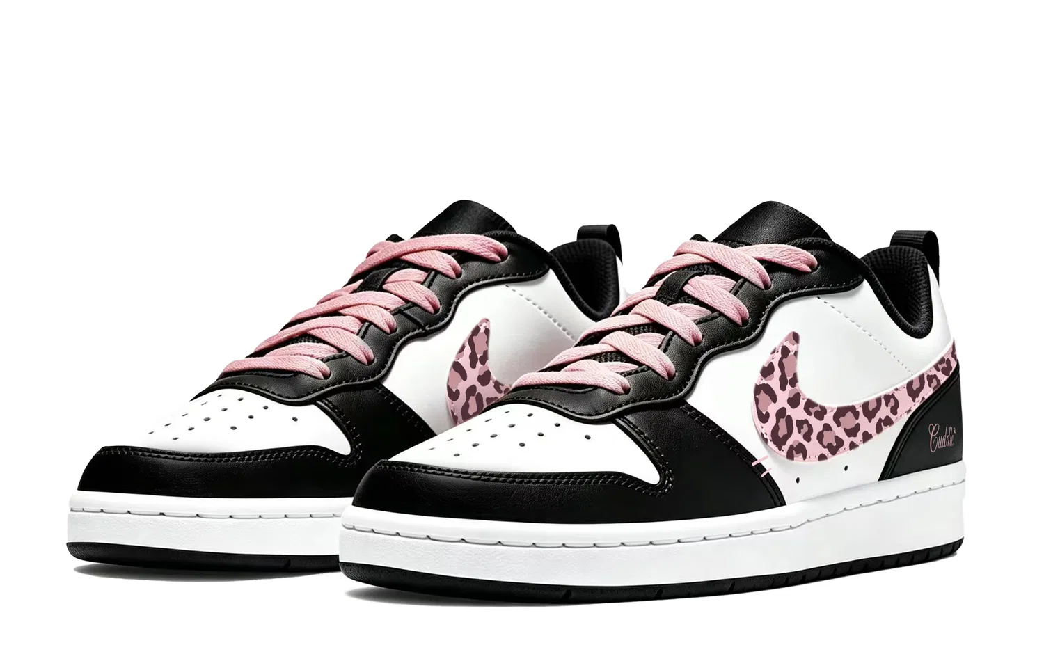 Детские кроссовки для скейтбординга Nike Court Borough, Pink — фото 4