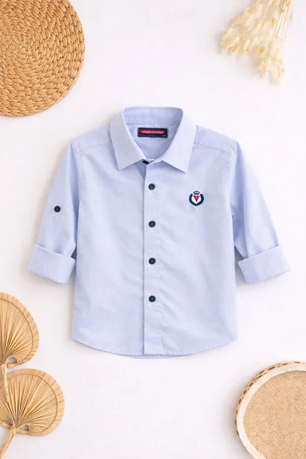 Детская рубашка для мальчиков с длинным рукавом Kokoş Bebek, Multi Color