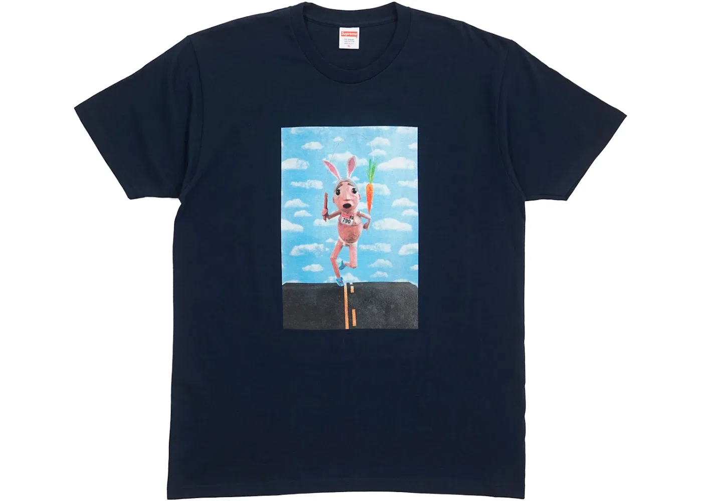 Мужская футболка Supreme Mike Hill Runner Tee, Navy
