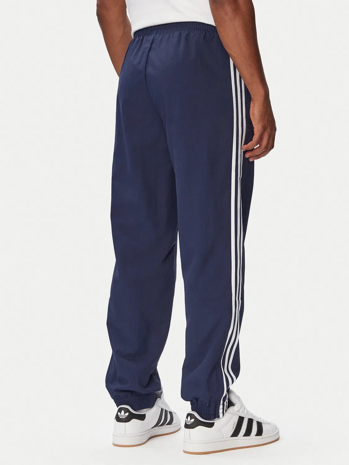 Мужские спортивные штаны стандартного кроя Firebird Woven Adidas, темно-синий — фото 3