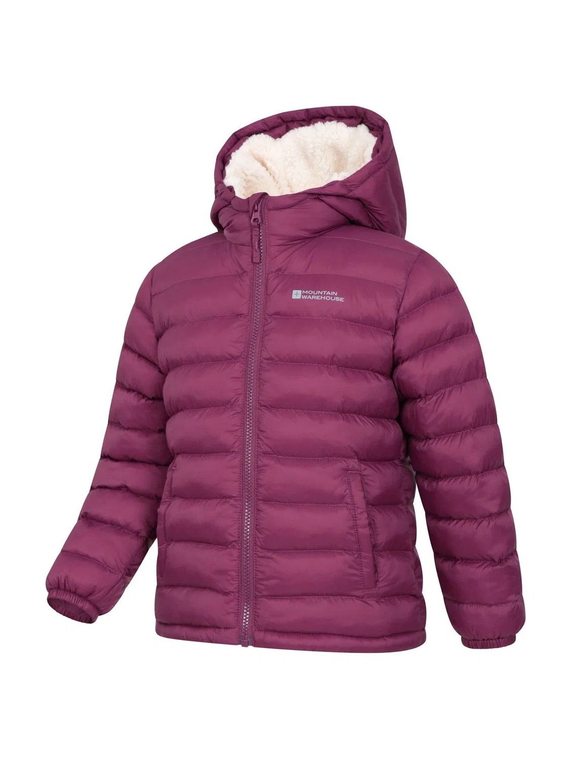 Куртка утепленная с меховой подкладкой Mountain Warehouse Seasons, розовая — фото 4