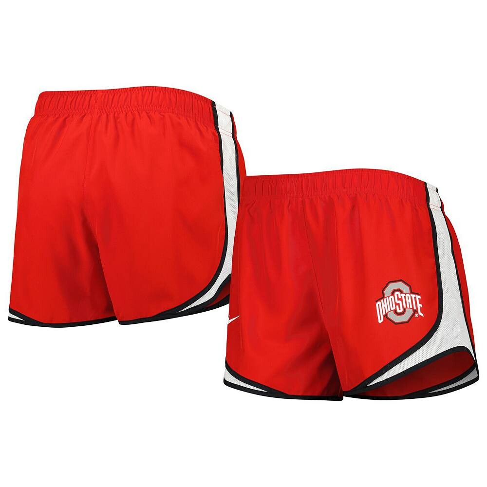 

Женские шорты Nike Scarlet Ohio State Buckeyes Tempo Performance, цвет Osu Red