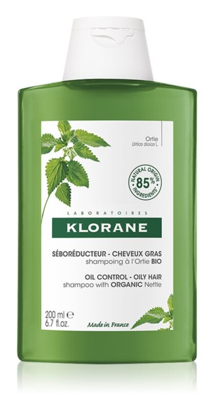 

Очищающий шампунь для жирных волос Klorane Nettle