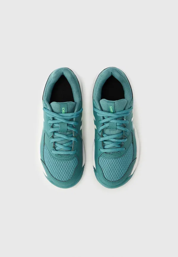 Кроссовки Dedicate 8 унисекс для всех типов поверхностей Asics, белый — фото 4