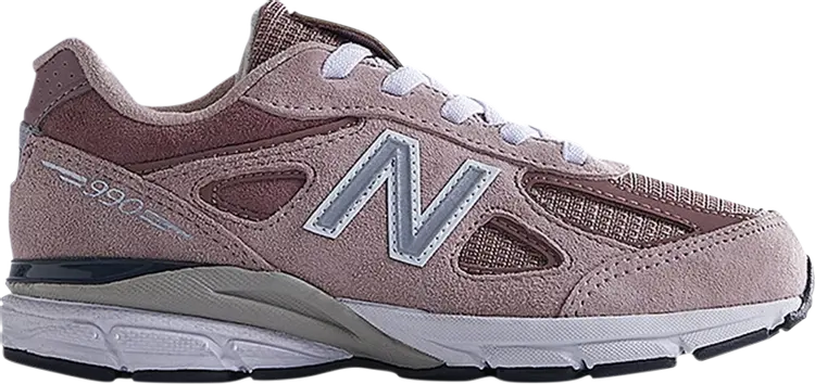 

Кроссовки New Balance Kith x 990v4 Little Kid 'Dusty Rose', розовый