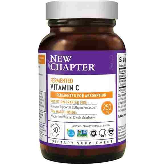 

Витамин С ферментированный New Chapter Fermented Vitamin C, 30 таблеток