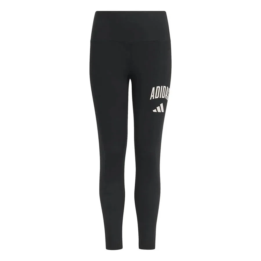 Детские спортивные леггинсы с принтом Jg Clgt Leg adidas, Черный