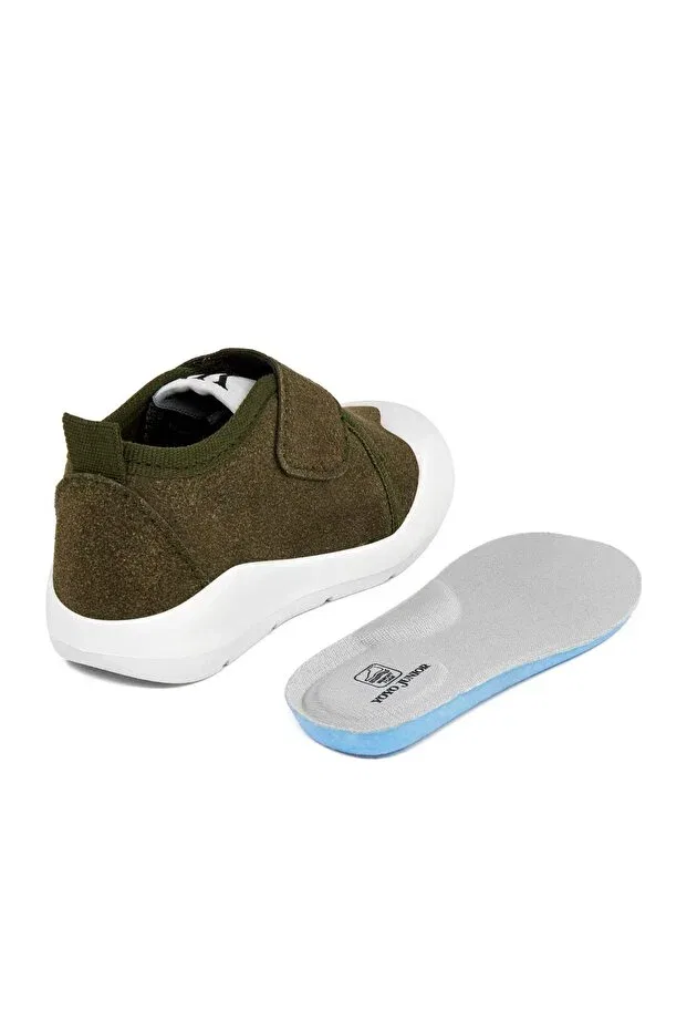 Детские тапочки для девочек с ортопедической стелькой Yoyo Junior, Khaki — фото 3