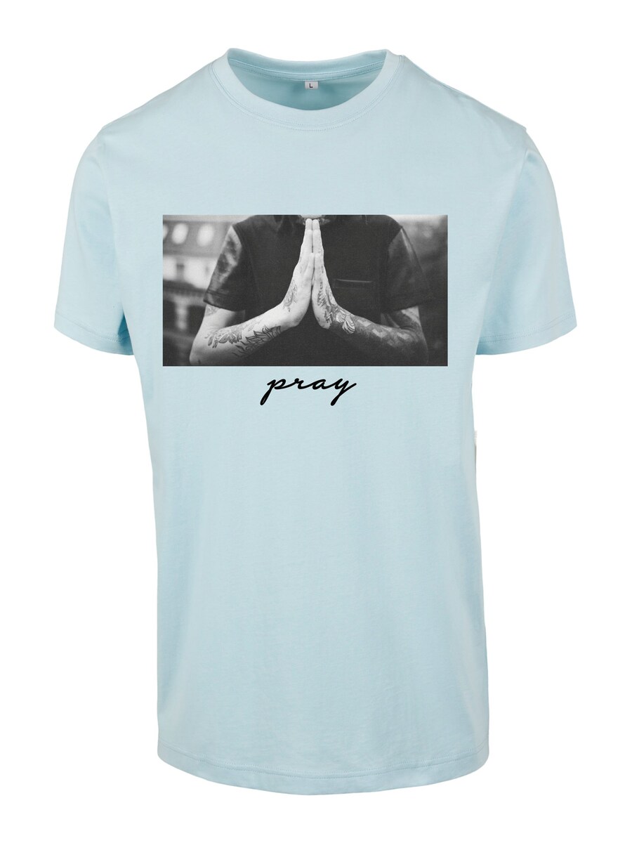 

Рубашка Mister Tee Pray, дымно-синий