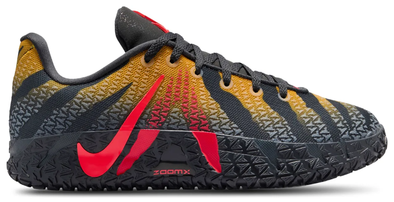Кроссовки для мальчиков Ja 3 JP Nike, цвет Anthracite/Bright Crimson/Yellow Ochre